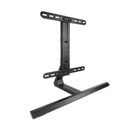 TooQ DB3265F-B Soporte de Mesa para TV 32 a 65 Pulgadas, hasta 40 kg, Aluminio Negro